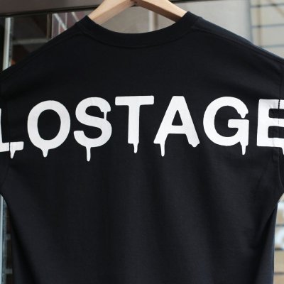 画像3: LOSTAGE / BIG LOGO LONG SLEEVE T-SHIRT ( BLACK / BACK PRINT)