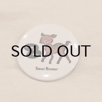 THROAT RECORDS / DEER BIG BADGE (WHITE)