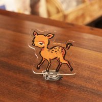 THROAT RECORDS / ACRYLIC DISPLAY STAND (DEER)