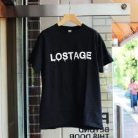 LOSTAGE /  THE TOUR LOGO T-SHIRT (BLACK)