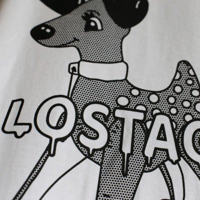 画像2: LOSTAGE /  VINYL DEER T-SHIRT (WHITE)