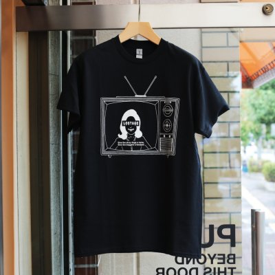 画像1: LOSTAGE /  TV T-SHIRT (BLACK)