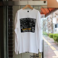 LOSTAGE /  SANSAMP L/S T-SHIRT (WHITE)