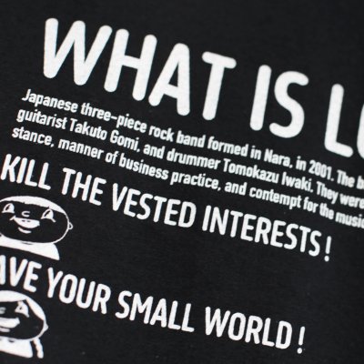 画像2: LOSTAGE /  WHAT IS LOSTAGE ? L/S T-SHIRT (BLACK)