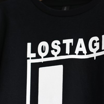 画像2: LOSTAGE /  L LOGO L/S T-SHIRT (BLACK)