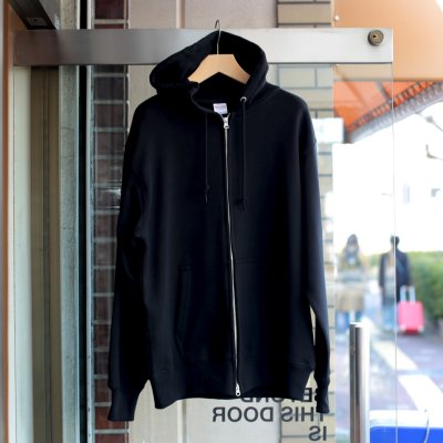 画像2: LOSTAGE / LOGO ZIP-UP Hoodie ( BLACK )