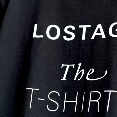 画像2: LOSTAGE / THE T-SHIRT (BLACK)