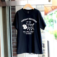 THROAT RECORDS / DEER T-SHIRT (BLACK)