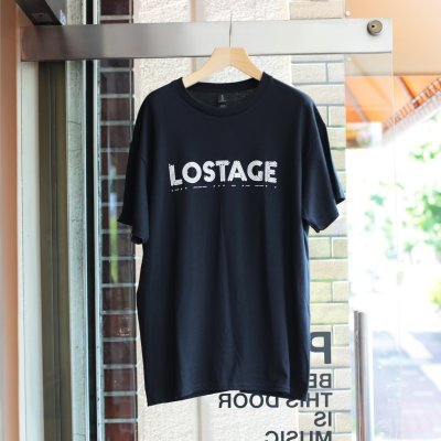 画像1: LOSTAGE / MORSECODE T-SHIRT (BLACK)