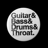 画像:  THROAT RECORDS / BADGE 76mm 