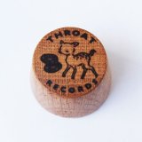 画像:  THROAT RECORDS / 45 RPM 7" RECORD ADAPTER (WOOD)