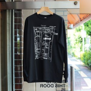 画像: LOSTAGE /  TOUR EQUIPMENT L/S T-SHIRT (BLACK)