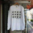 画像1: THROAT RECORDS / 12th ANNIVERSARY L/S T-SHIRT ( WHITE ) (1)